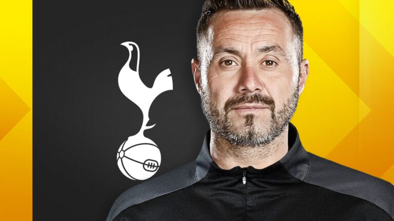 Spurs latest: De Zerbi to speak ahead of Brighton visit