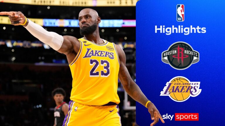 LeBron makes MORE history as Lakers edge Rockets