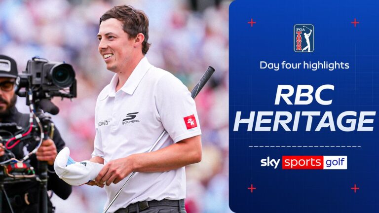 Highlights: Fitzpatrick beats Scheffler in dramatic play-off to win RBC Heritage
