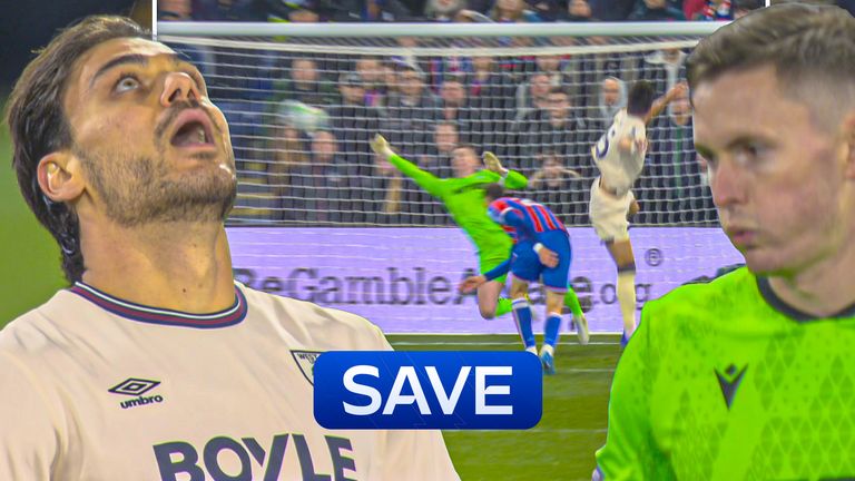 Henderson saves.