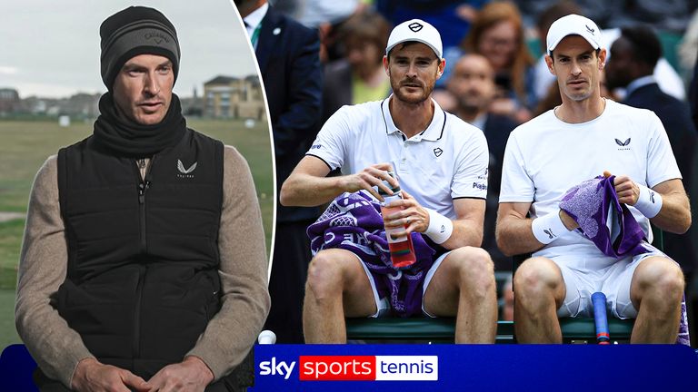 Andy Murray and Jamie Murray at Wimbledon