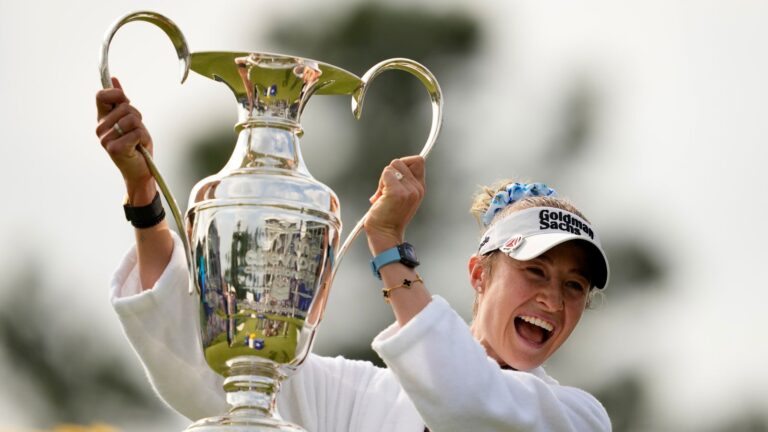 Chevron Championship: Nelly Korda claims third major title with dominant wire-to-wire victory | Golf News