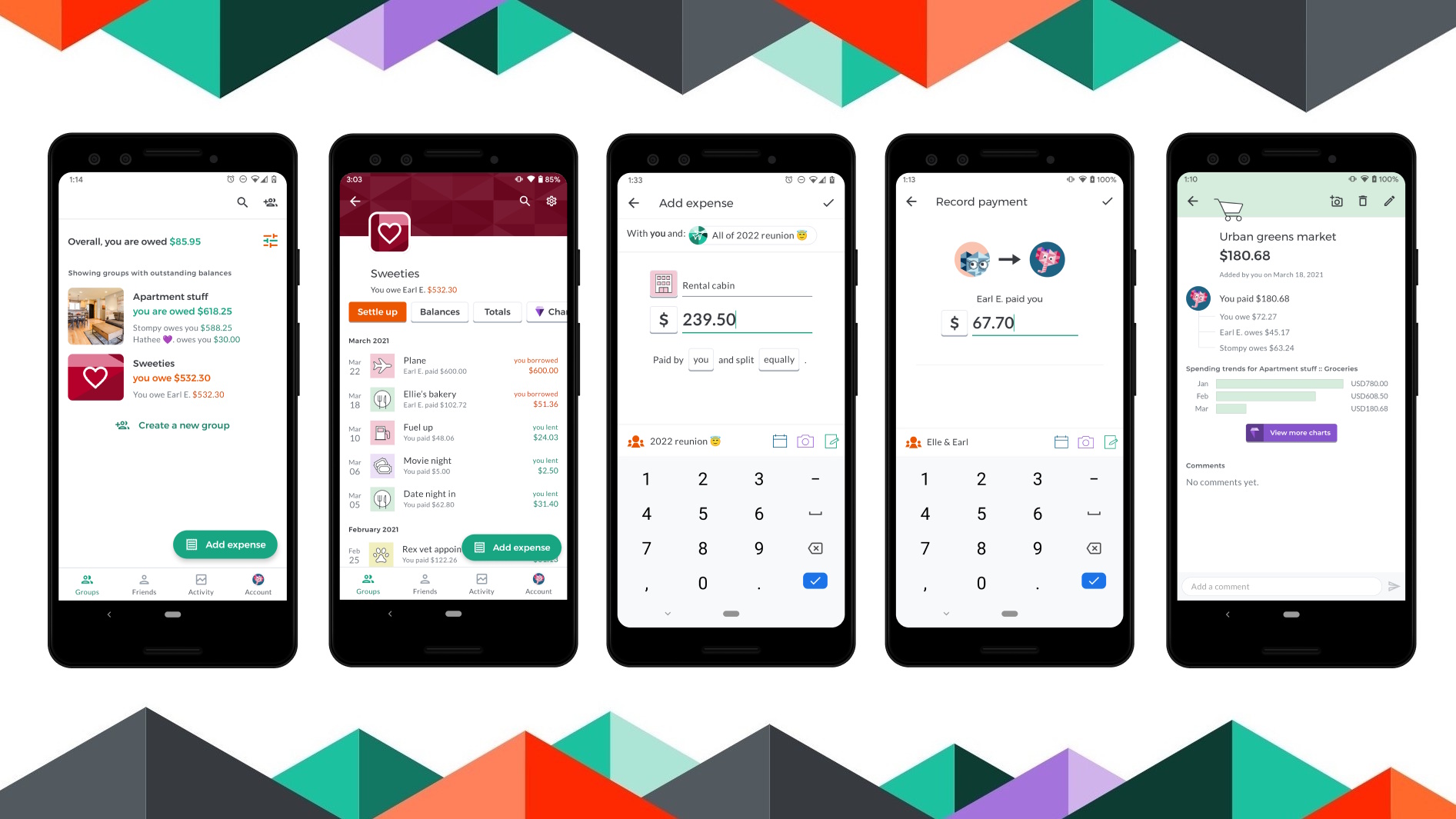 Splitwise app