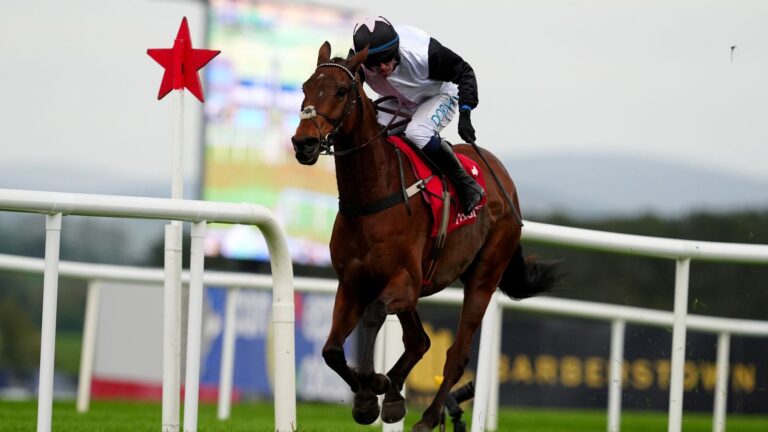 Bob Olinger bows out with Punchestown triumph as he wins Champion Stayers Hurdle with Teahupoo third | Racing News