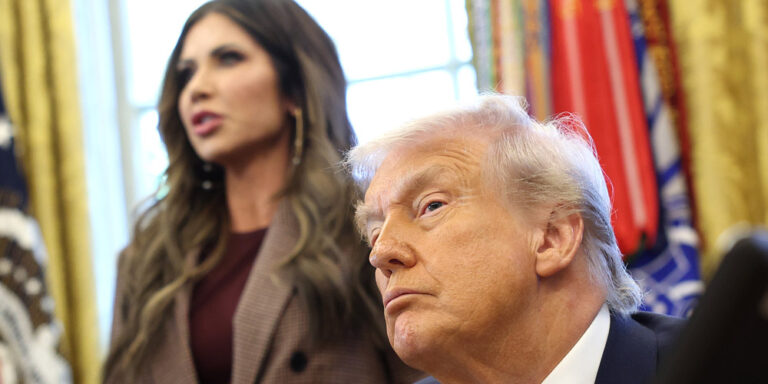 Donald Trump Reacts to Report About Kristi Noem’s Husband Bryon Allegedly Cross-Dressing | Bryon Noem, Donald Trump, Kristi Noem | Celebrity News and Gossip | Entertainment, Photos and Videos