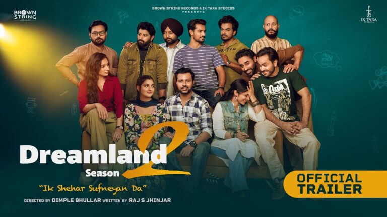 Dreamland Season 2 (Official Trailer) Raj S Jhinjar | Dimple Bhullar | New Punjabi Web Series 2026