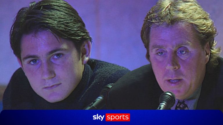 Flashback to 1996 when Redknapp defended Lampard