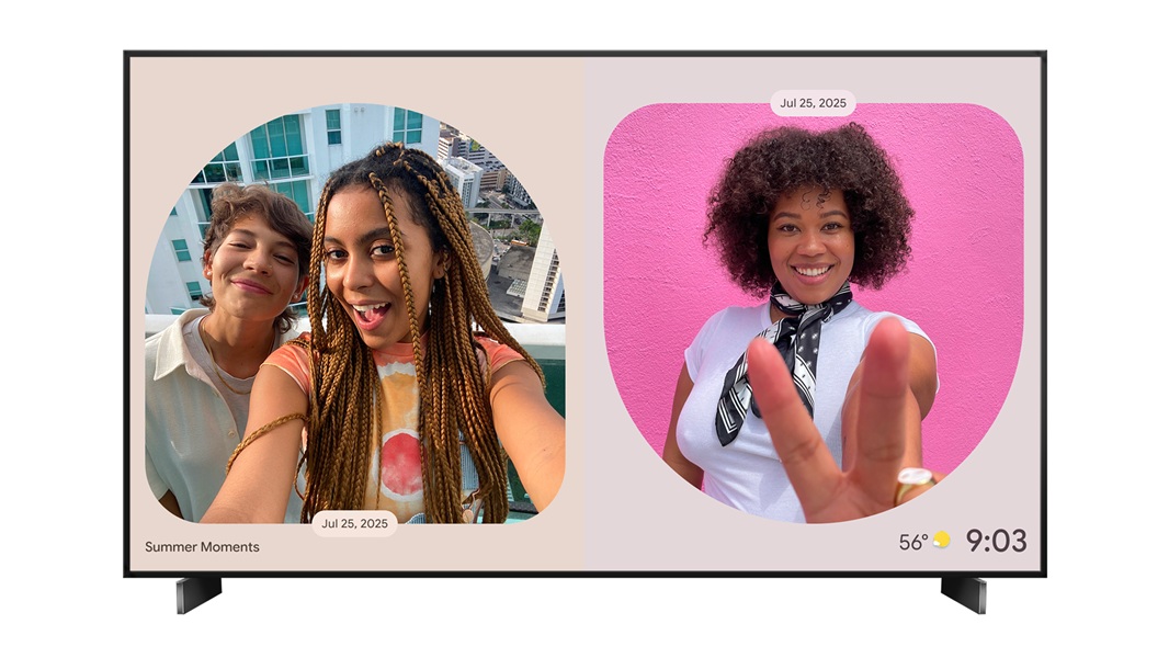 Google TV lets users turn an album in Google Photos into a 