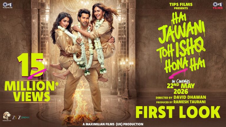 Hai Jawani Toh Ishq Hona Hai – First Look | Varun Dhawan | Mrunal Thakur | Pooja Hegde |David Dhawan