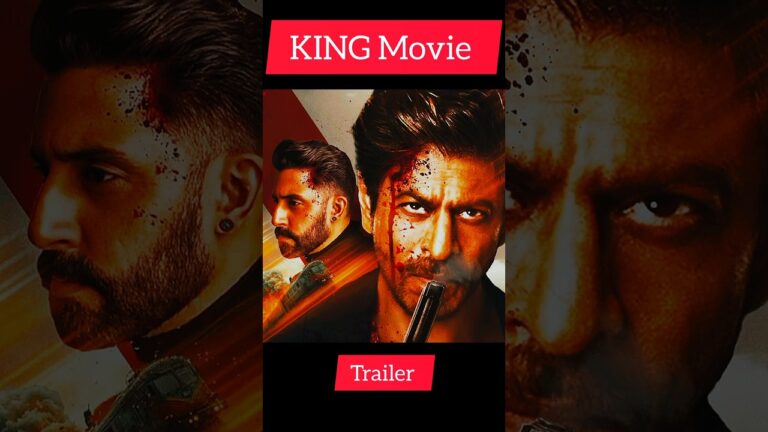 KING – Official Trailer | Shah Rukh Khan | Abhishek B | Suhana Khan #ytshorts #srk #king #trailer