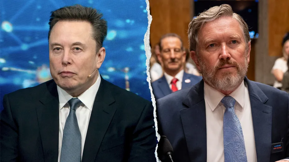 Left: Elon Musk; Right: Thomas Massie