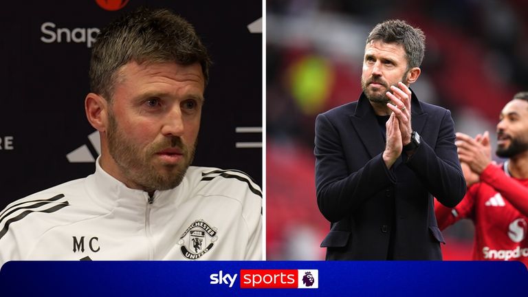 Michael Carrick is refusing to be drawn on whether he'll be made Manchester United boss beyond the end of this season.
