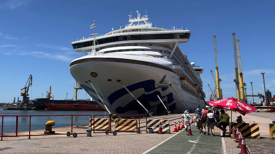 Sapphire Princess in Uruguay