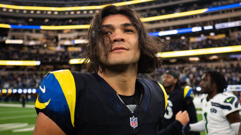 Los Angeles Rams wide receiver Puka Nacua