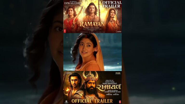 Ramayana – Official Trailer | Ranbir Kapoor | Sai Pallavi | Nitesh Tiwari | Ramayan Movie Trailers