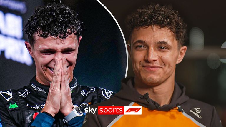 F1 champion Lando Norris 