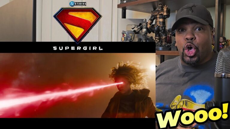 Supergirl Official Trailer Reaction!