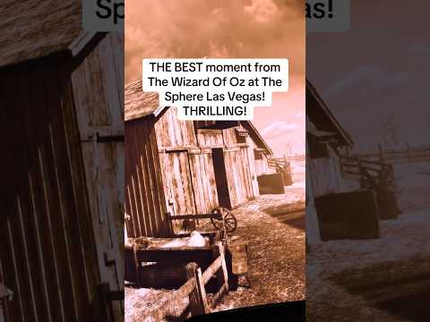 THE BEST Moment From The Wizard Of Oz At The Sphere Las Vegas! THRILLING! | Perez Hilton
