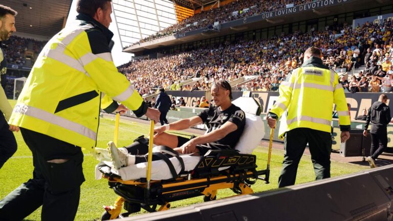 Xavi Simons injury: Tottenham playmaker to miss rest of season and World Cup with Netherlands after being stretchered off at Wolves | Football News