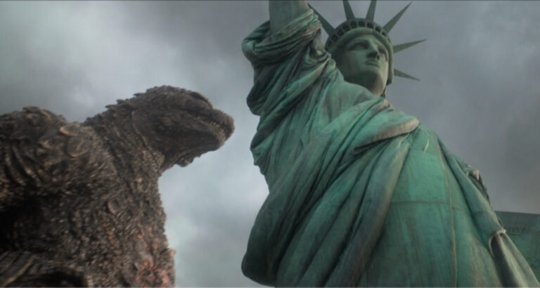 ‘Godzilla Minus Zero’ Teaser Trailer Debuts at CinemaCon 2026 – Watch Now! | Godzilla, godzilla minus zero, Minami Hamabe, Movies, Ryunosuke Kamiki, Trailer | Celebrity News and Gossip | Entertainment, Photos and Videos