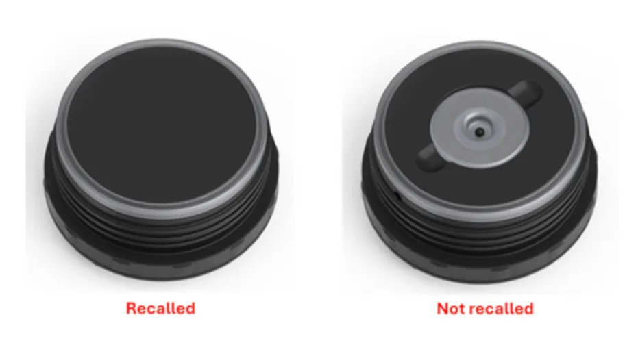 thermos jars and bottles being recalled