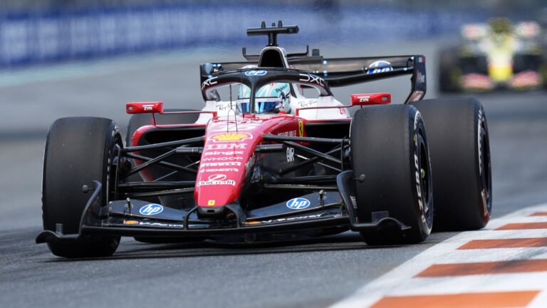 Miami GP: Charles Leclerc fastest in upgraded Ferrari as Mercedes hit power unit problems ahead of Sprint Qualifying | F1 News