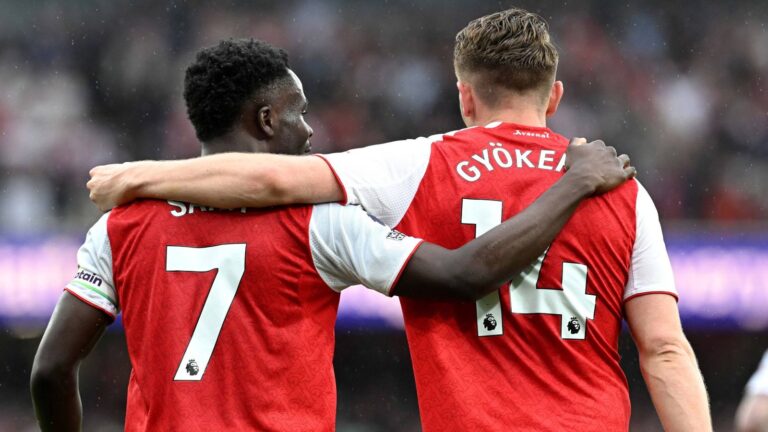 Premier League title race: Arsenal have ‘flipped the pressure’ onto Man City by taking a six-point lead, says Jamie Redknapp | Football News