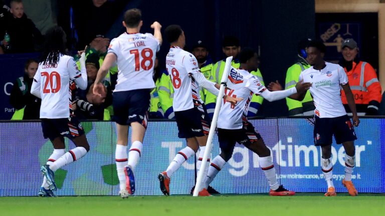 Bolton 1 – 0 Bradford