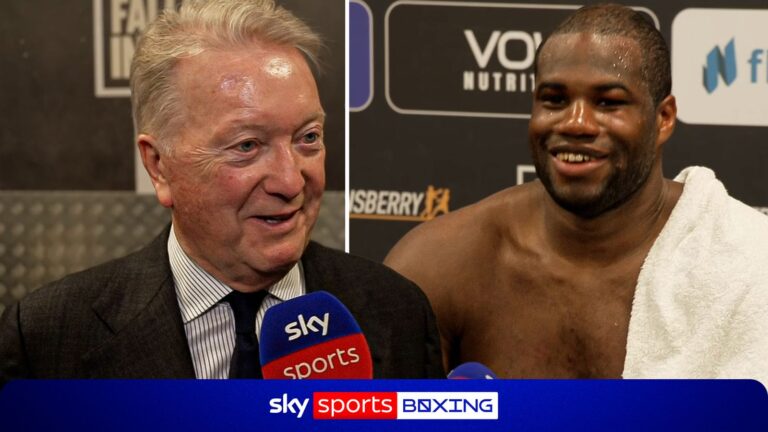 'What a warrior!' | Dubois full of praise for 'tough cookie' Wardley