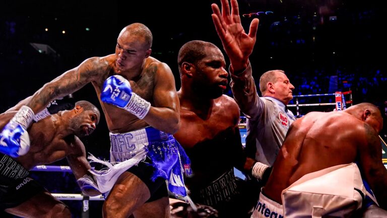 Highlights: Dubois floored in TEN SECONDS but stops Wardley in thriller!
