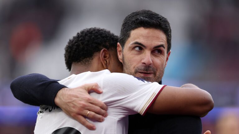 Arsenal: Mikel Arteta praises the ‘bravery’ shown by match officials after disallowing West Ham’s late equaliser | Football News