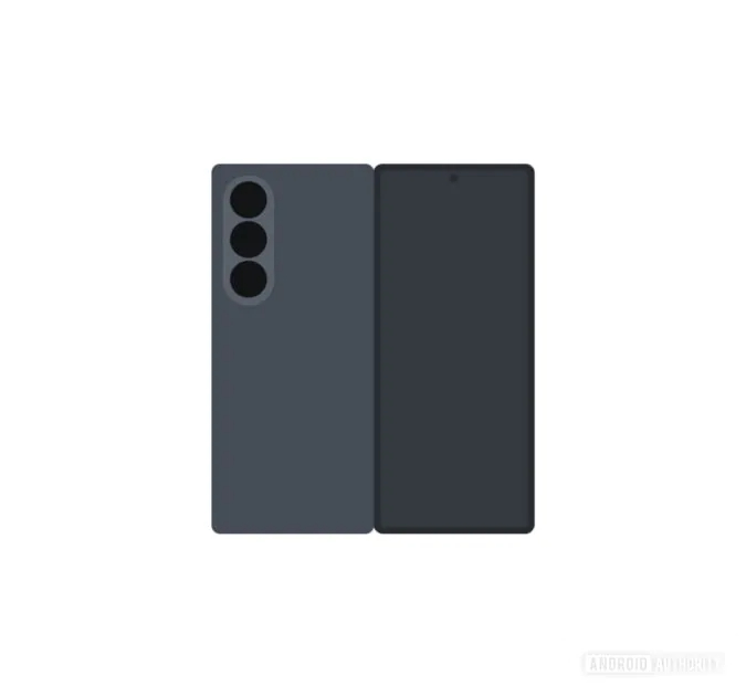 external screen and back panel of the Galaxy Z Fold 8