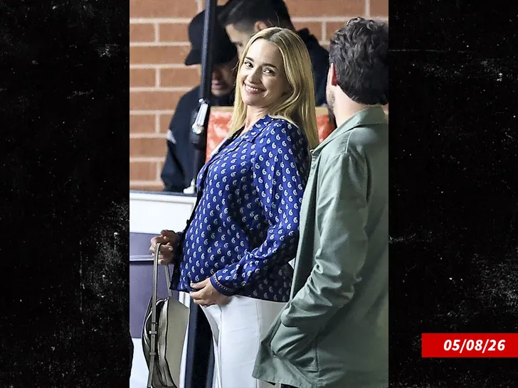 Brianne Howey pregnant backgrid 1