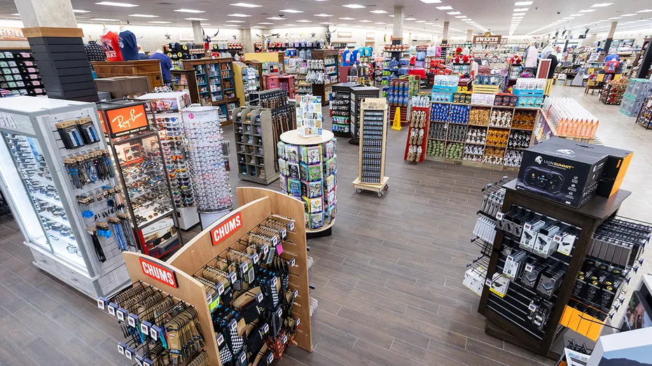 merchandise inside Buc-ee's Luling site