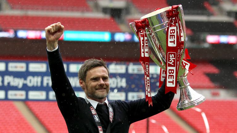 Graham Alexander steered Fleetwood to League Two play-off glory in 2013/14