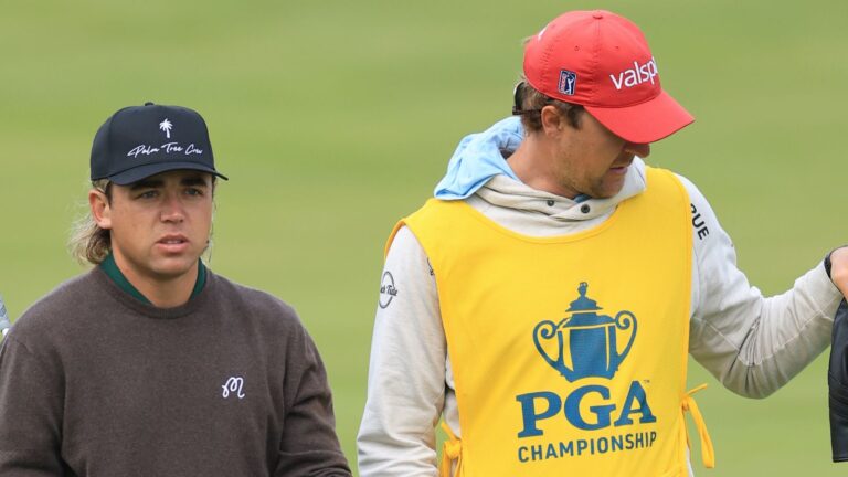 PGA Championship: PGA Tour player Garrick Higgo gets two-shot penalty after being late to tee time at Aronimink Golf Club | Golf News