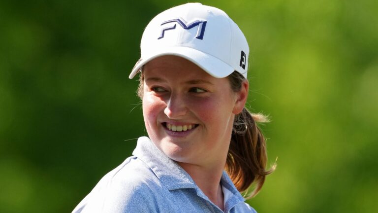 LPGA Tour: England’s Lottie Woad moves ahead at Kroger Queen City Championship as Charley Hull falls further behind | Golf News
