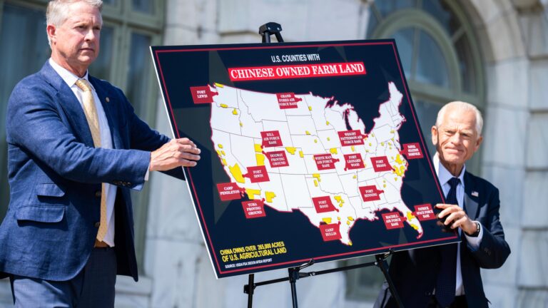 Trump's Reversal on China Buying U.S. Farmland Angers MAGA Supporters