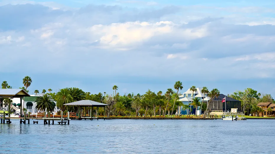 Water in Homosassa, Florida.
