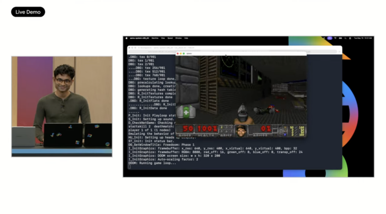 Did Google use a MacBook during it’s live demo at Google I/O?
