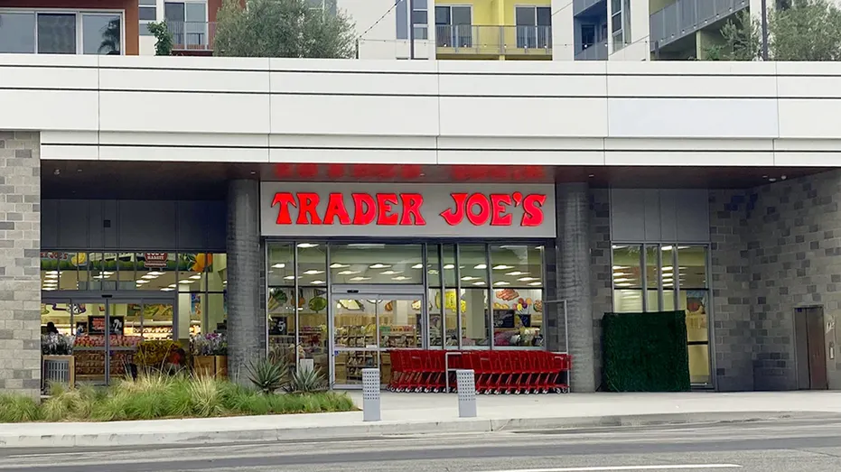 Trader Joe's storefront in Sherman Oaks, California