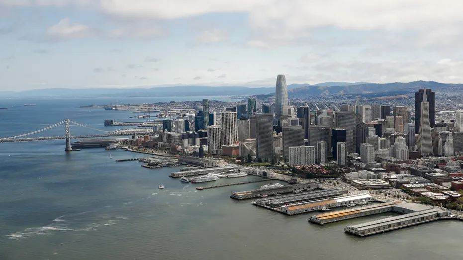 The San Francisco skyline