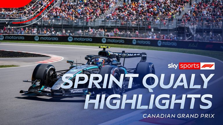 Highlights of Sprint Qualifying for the 2026 Canadian Grand Prix.