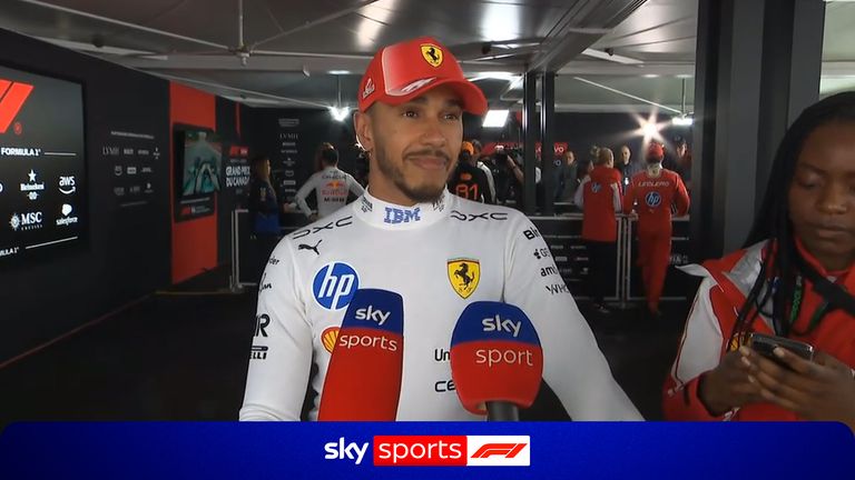 An optimistic Lewis Hamilton says that his Ferrari 'is fantastic' but is 'at the mercy of the lack of power'. 