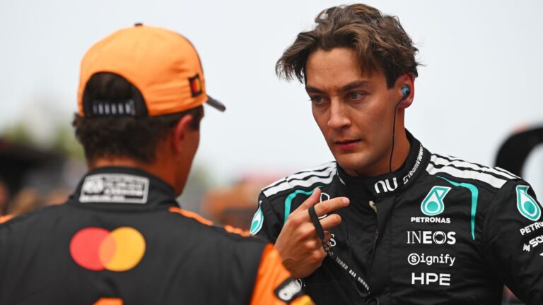 Canadian GP: Rain set to cause ‘chaos’ in Sunday’s race with George Russell on pole from Mercedes team-mate Kimi Antonelli | F1 News