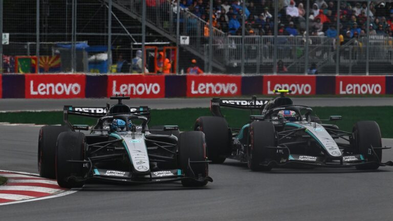Canadian GP: Kimi Antonelli wins as George Russell retires after epic Mercedes battle in Montreal | F1 News