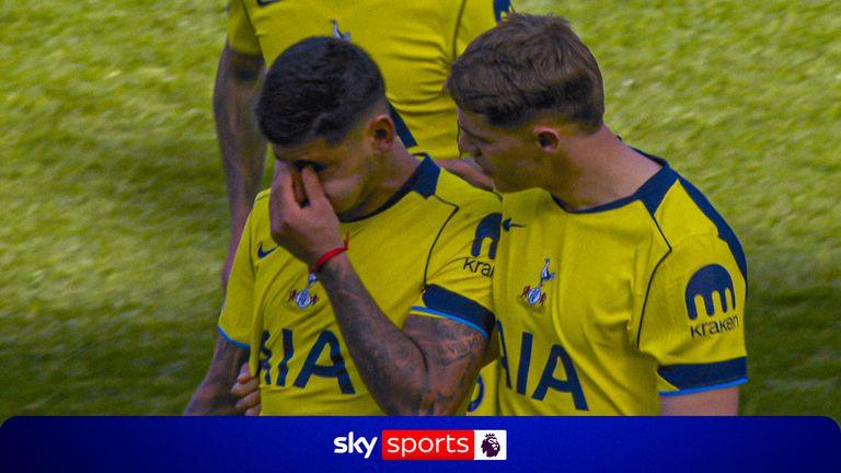 Romero cries for Spurs
