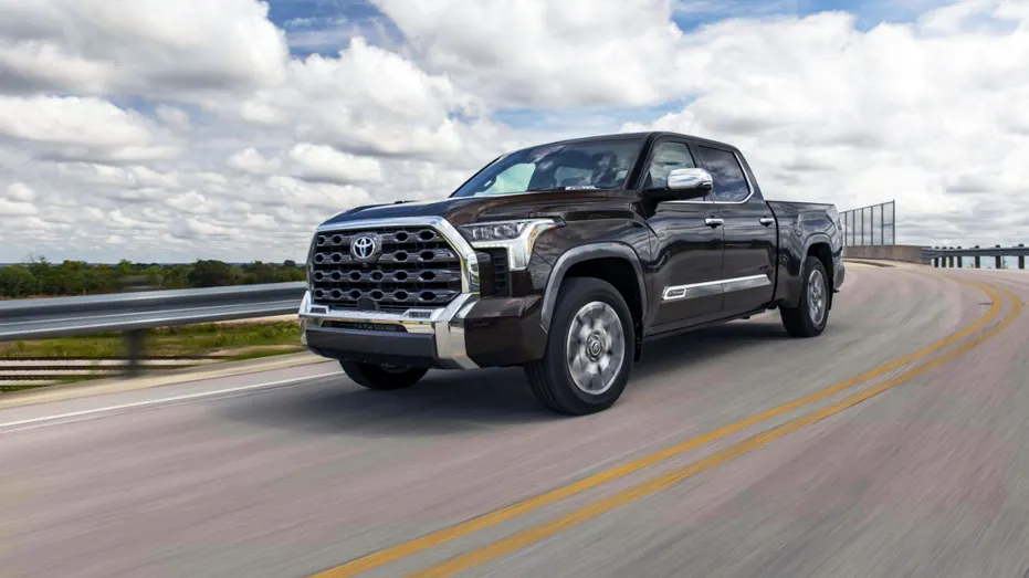 A Toyota Tundra pickup truck.