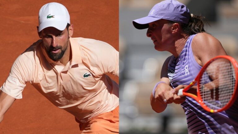 French Open: Novak Djokovic, Iga Swiatek through at Roland-Garros as No 2 seed Elena Rybakina and Fran Jones exit | Tennis News
