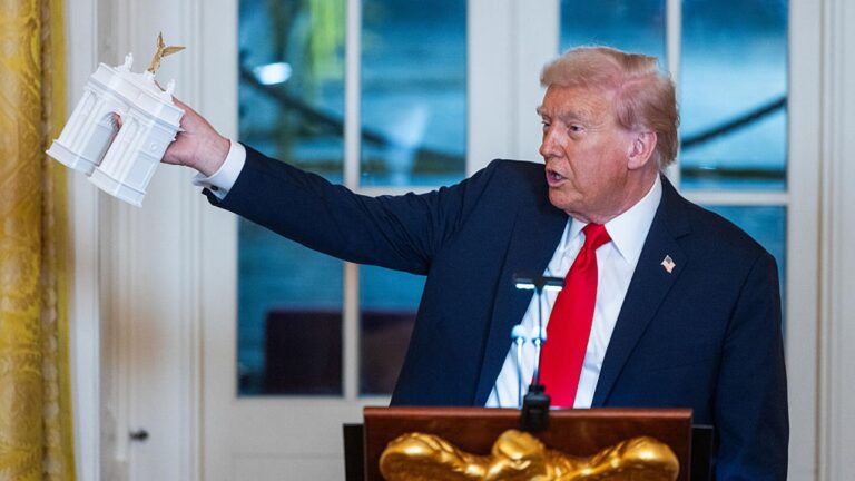 House Democrats to Introduce Bill to Block Trump’s Triumphal Arch Amid Backlash Over ‘Vanity' Projects